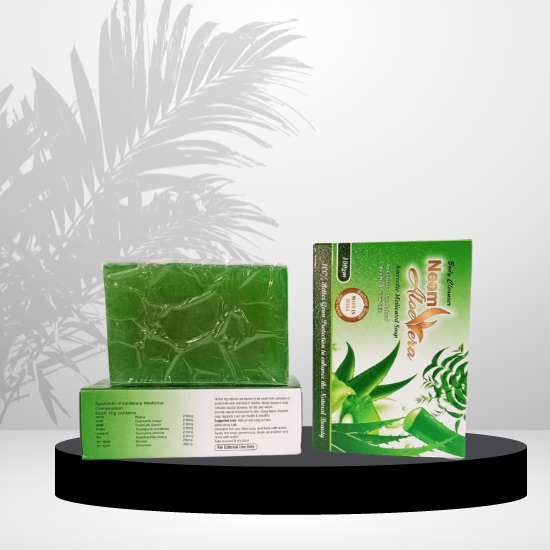 DP Ayurveda Neem Aloevera Soap